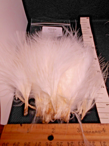 Marabou feathers - marabou,